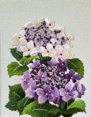 Hydrangea Threadpainting Embroidery Kit