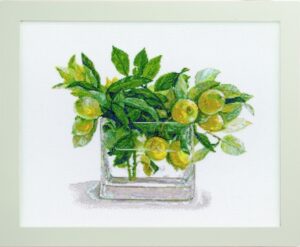 552104 Stitching with Fujico Counted Cross Stitch Collection Lemons