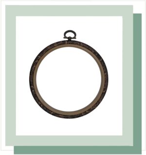 Cosmo Faux Wood 5 Inch Finishing Hoop