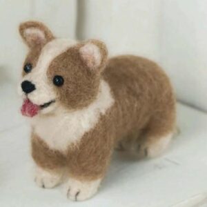 H441-303 Corgi Dog Felting Kit