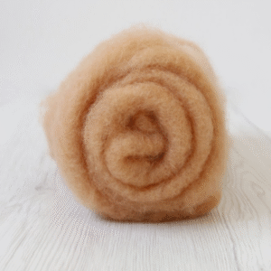 Carded Maori Wool - Bread