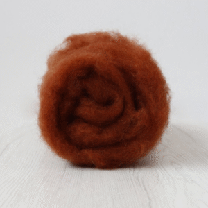 Carded Maori Wool - Siena