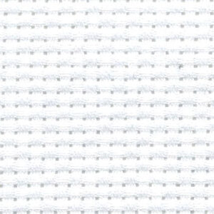 Cosmo Embroidery Cross Stitch Cloth 14 Count White