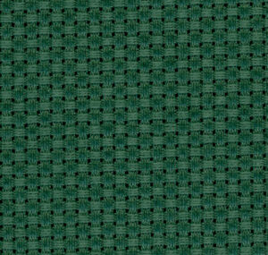Cosmo Embroidery Cross Stitch Cloth 14 Count Emerald Green